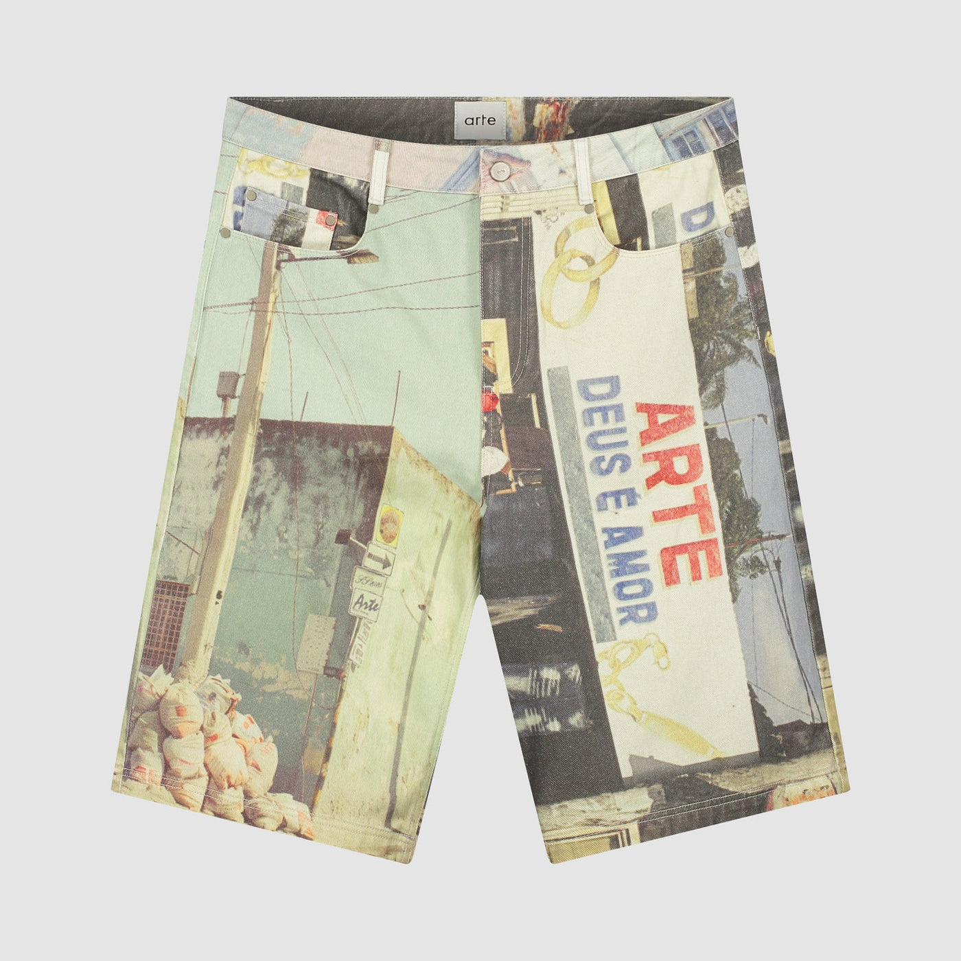 Photo Allover Shorts - Photos Print