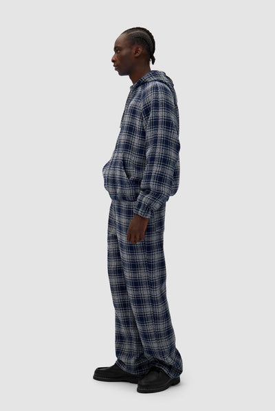 Plaid Navy Jacket - Plaid/Navy