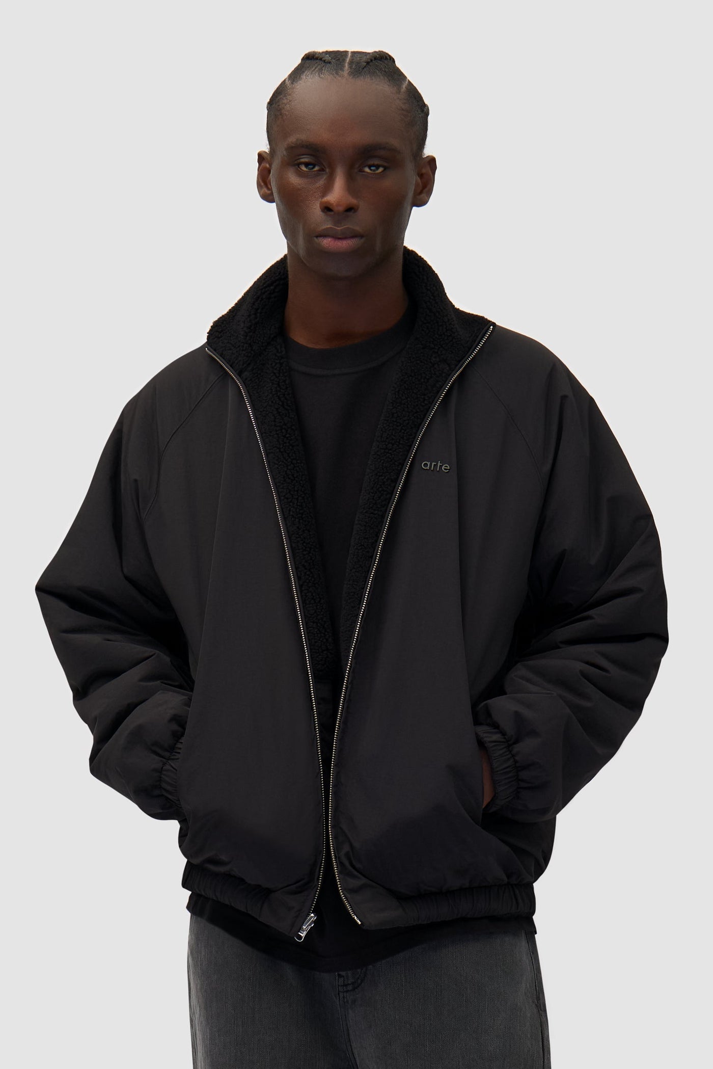 Reversible Polar Jacket - Black